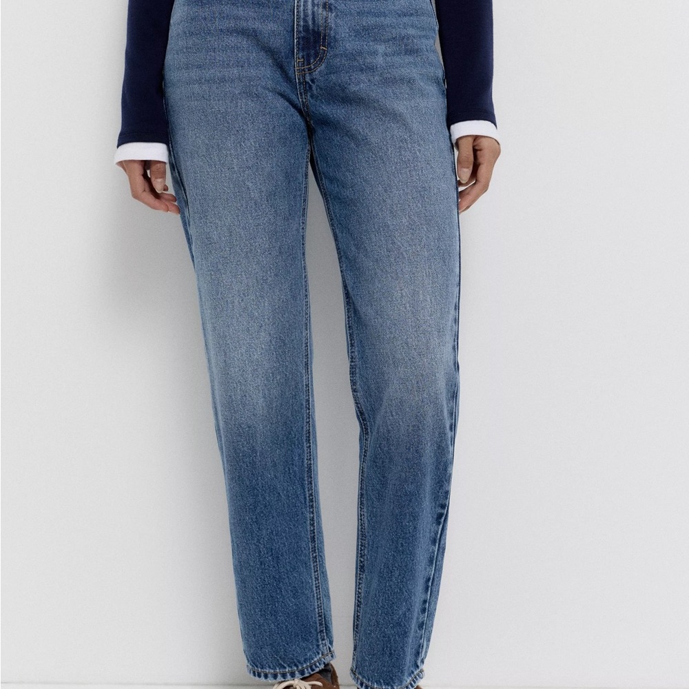 Pull&Bear Light Blue Denim Pants
